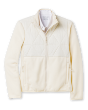 Laurel Hybrid Fleece Jacket - Cream