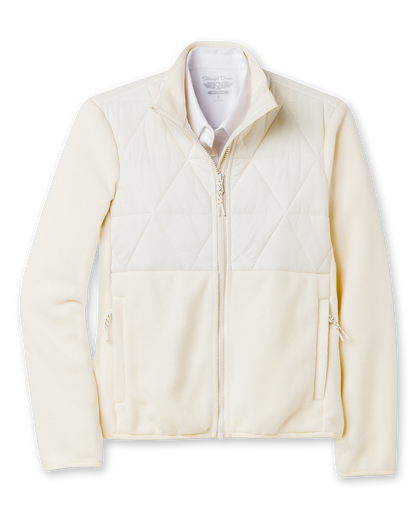 Laurel Hybrid Fleece Jacket - Cream