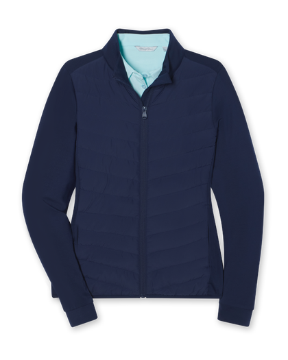 Ida Hybrid Jacket - New Indigo