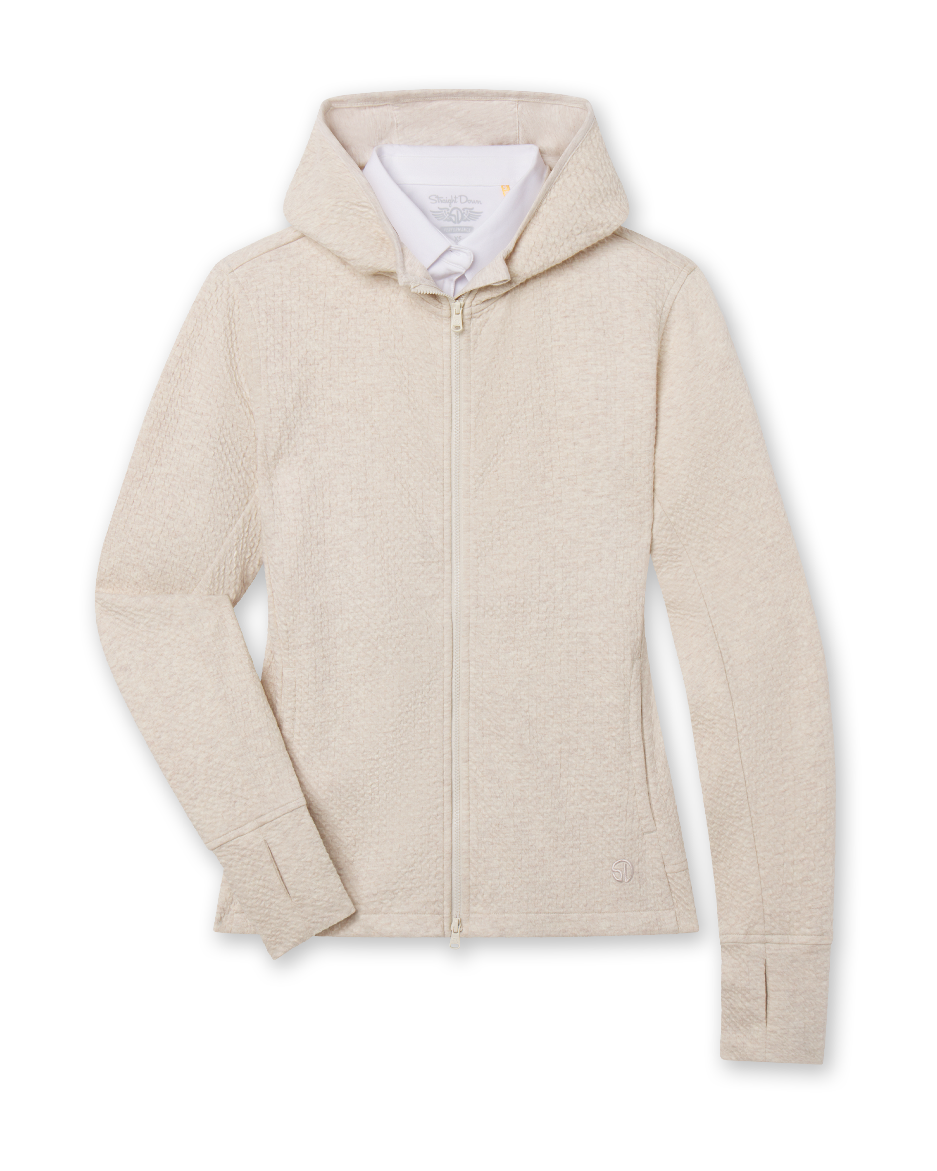 Highland Hooded Jacket - Oatmeal Heather