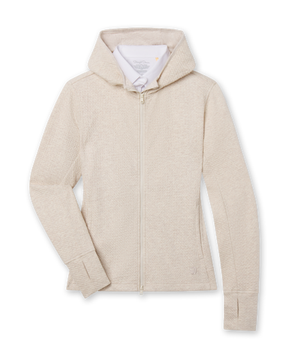 Highland Hooded Jacket - Oatmeal Heather