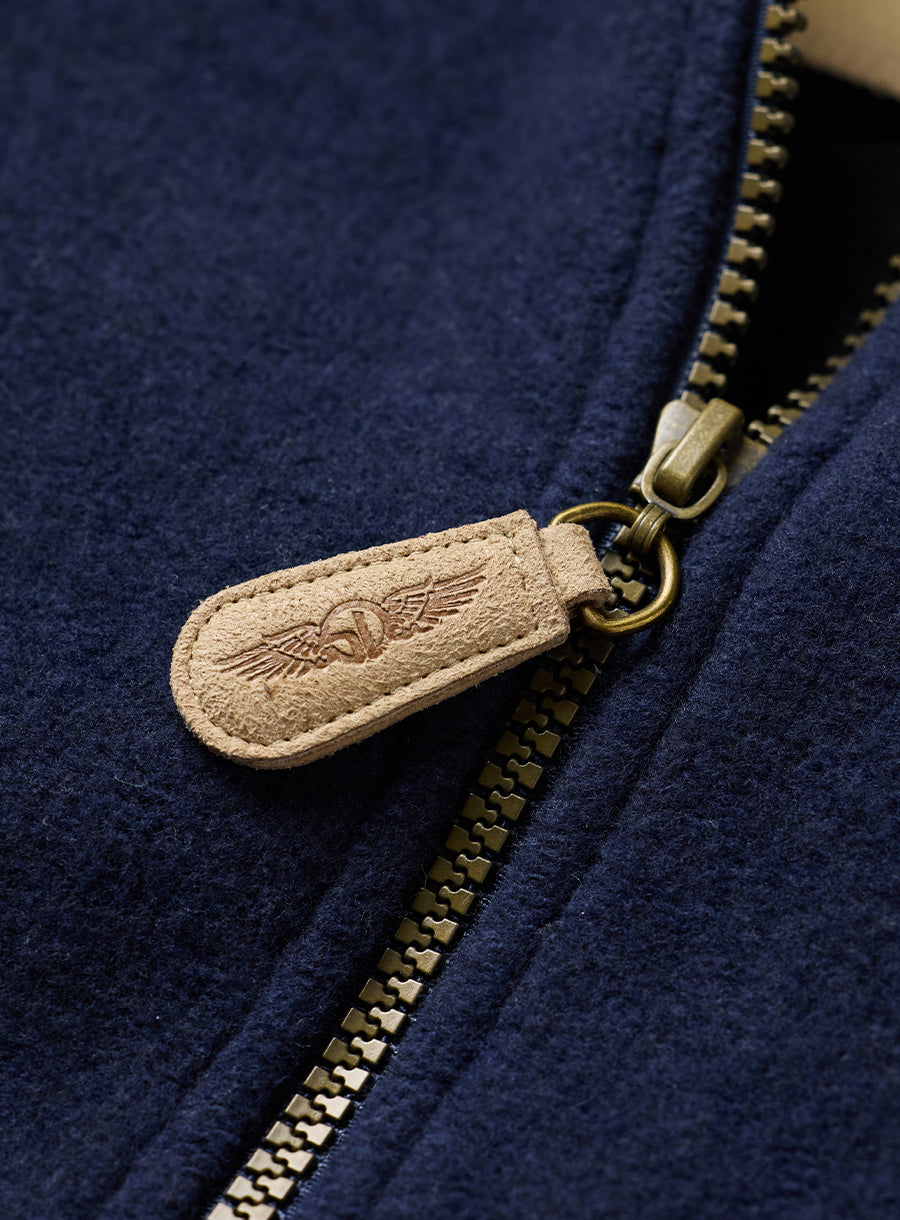 Valley Half Zip - Indigo
