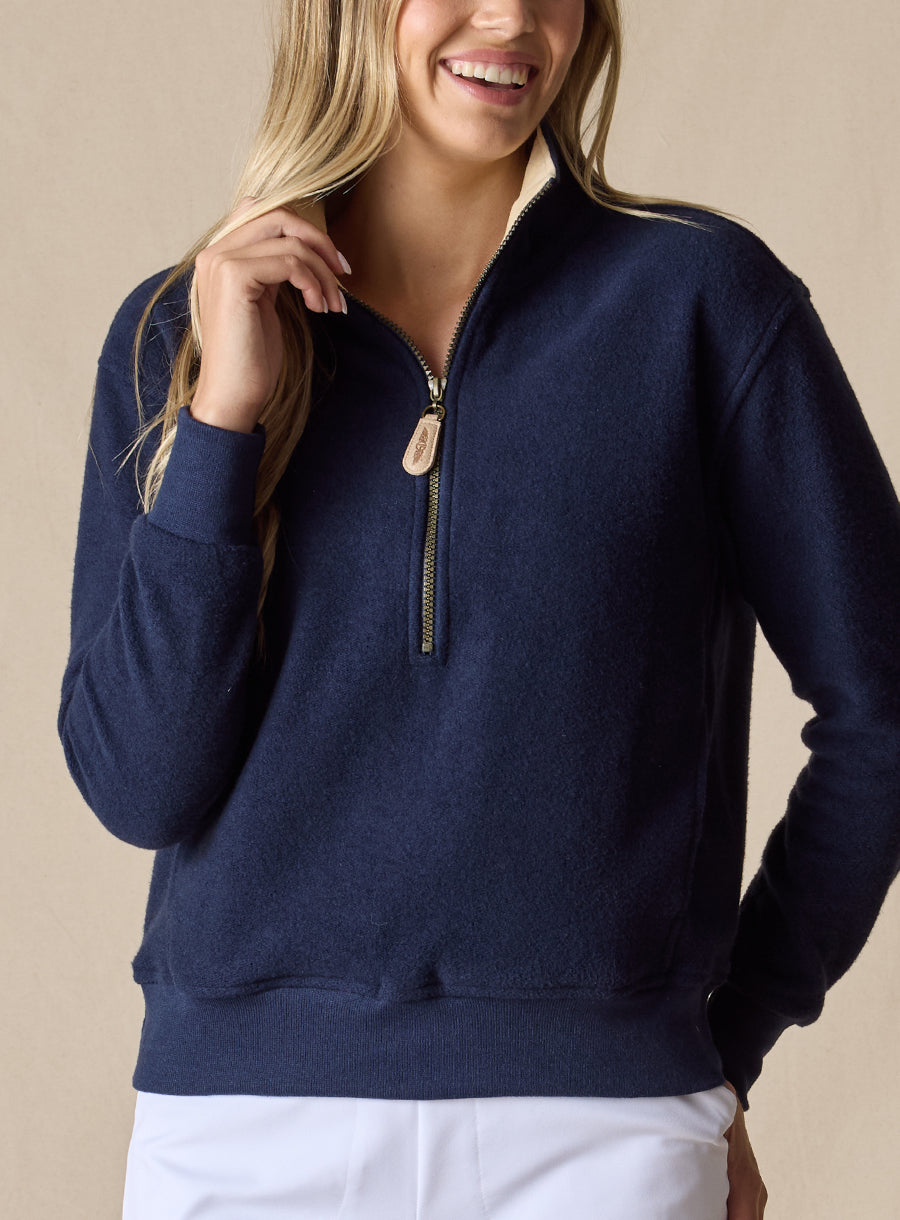 Valley Half Zip - Indigo
