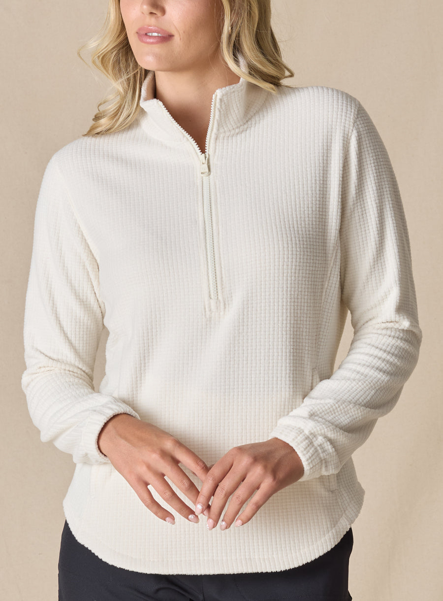 Inyo Fleece Half Zip - Cream
