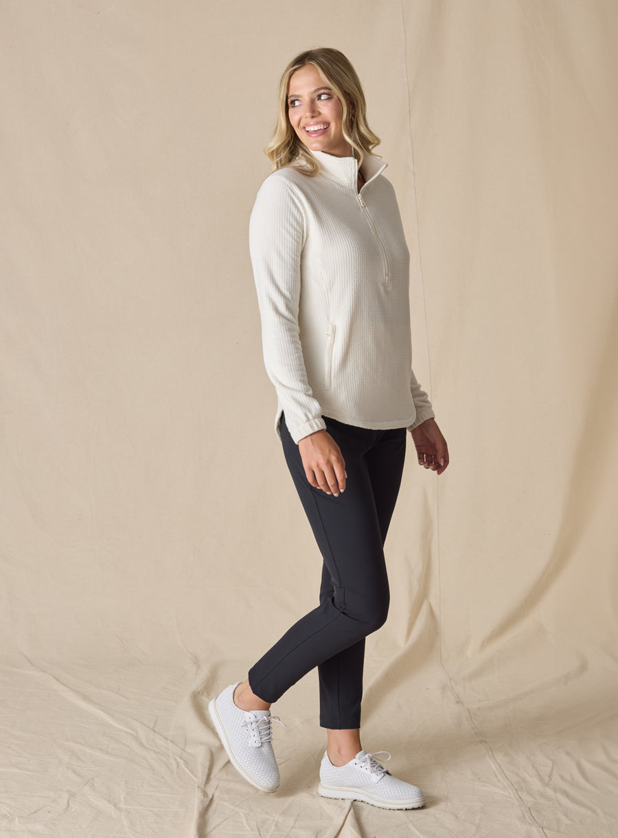 Inyo Fleece Half Zip - Cream
