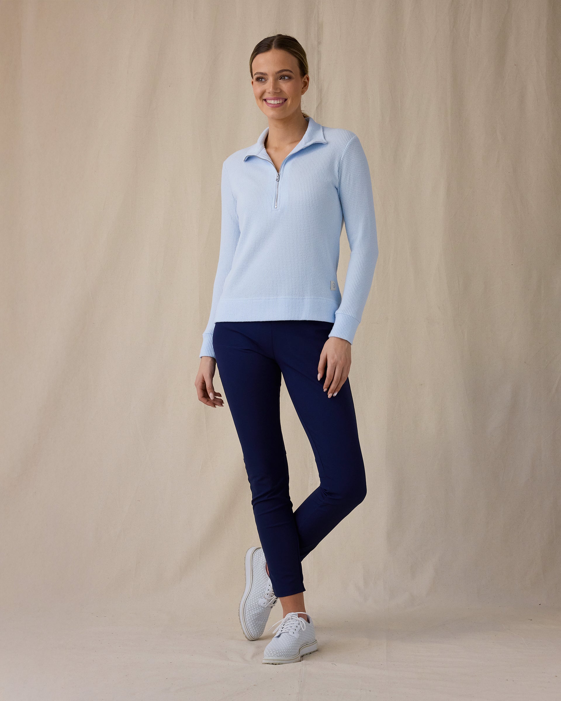 Hills Quarter Zip - Lake
