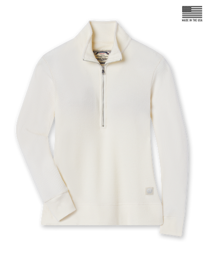 Hills Quarter Zip - Cream