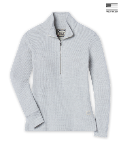Hills Quarter Zip - New Heather