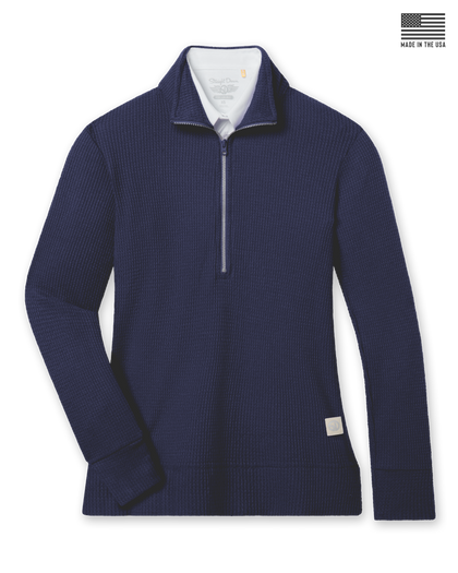 Hills Quarter Zip - New Indigo