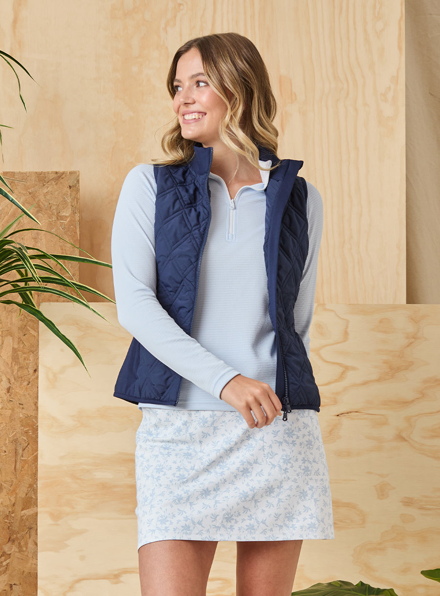 Hestia Vest - New Indigo
