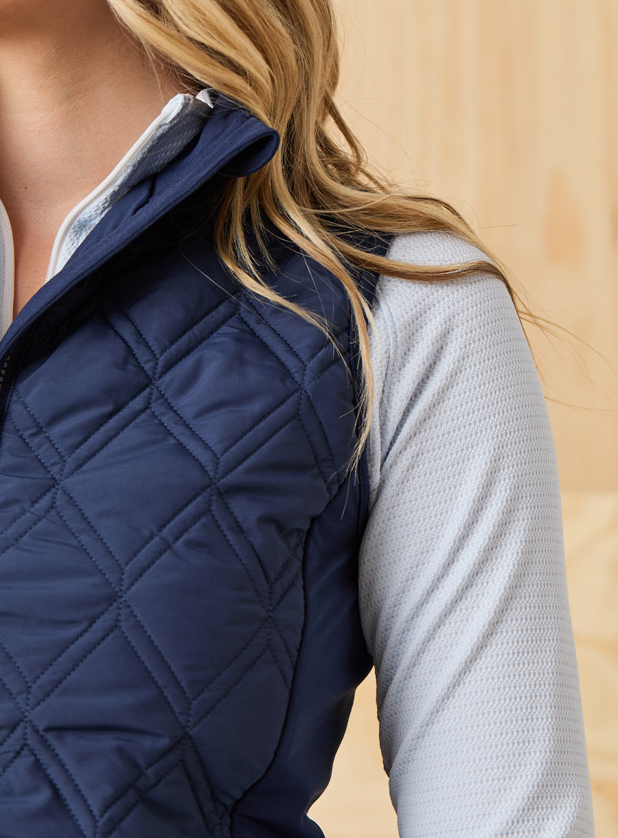 Hestia Vest - New Indigo
