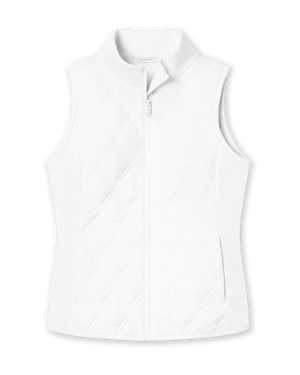 Hestia Vest - White | Straight Down