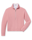 Devon Half Zip Sweater - Rose