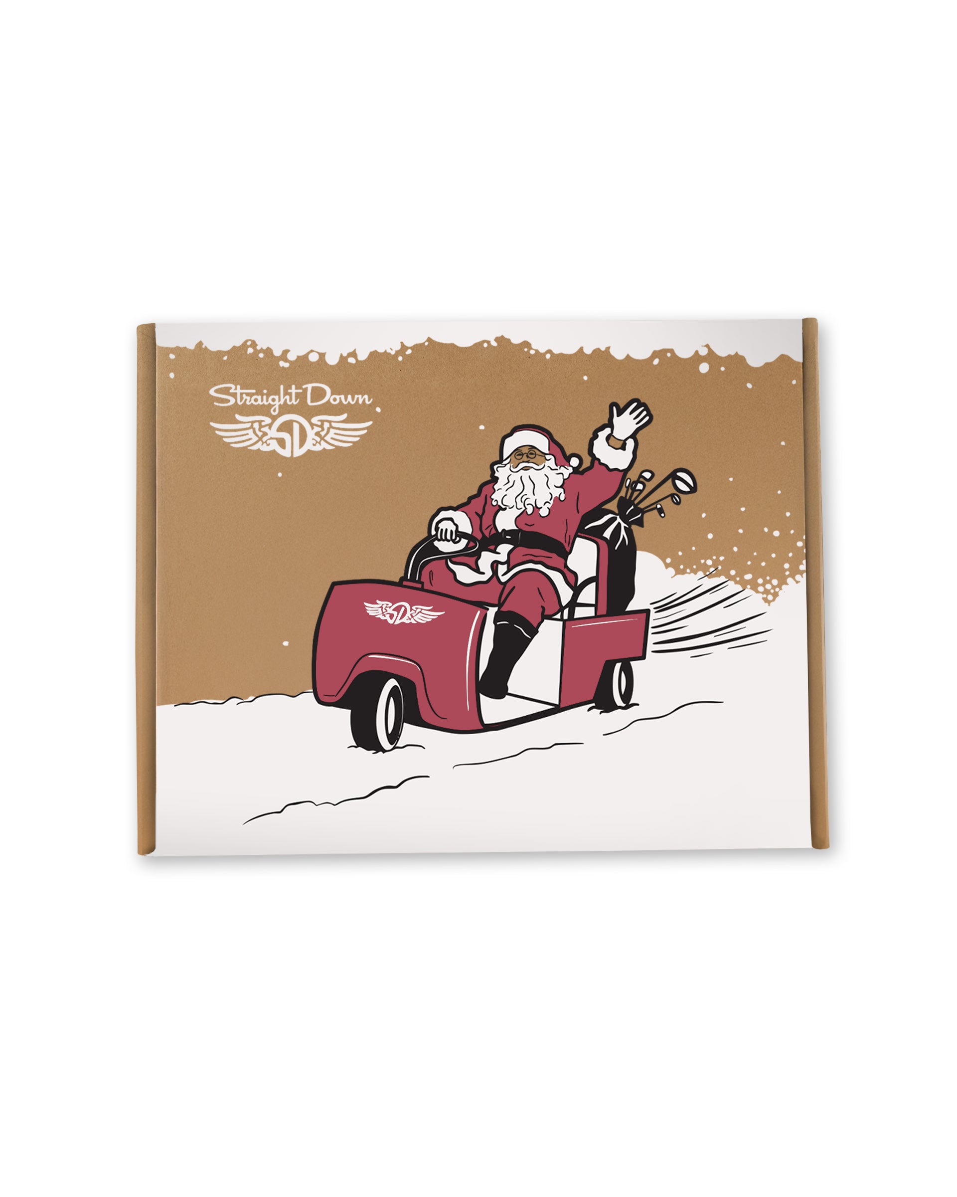 Santa Gift Box - Red (Apparel Only)
