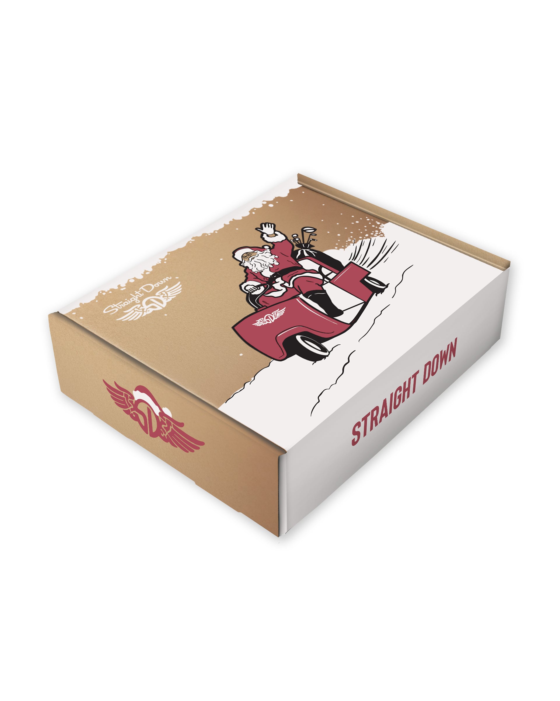 Santa Gift Box - Red (Apparel Only)
