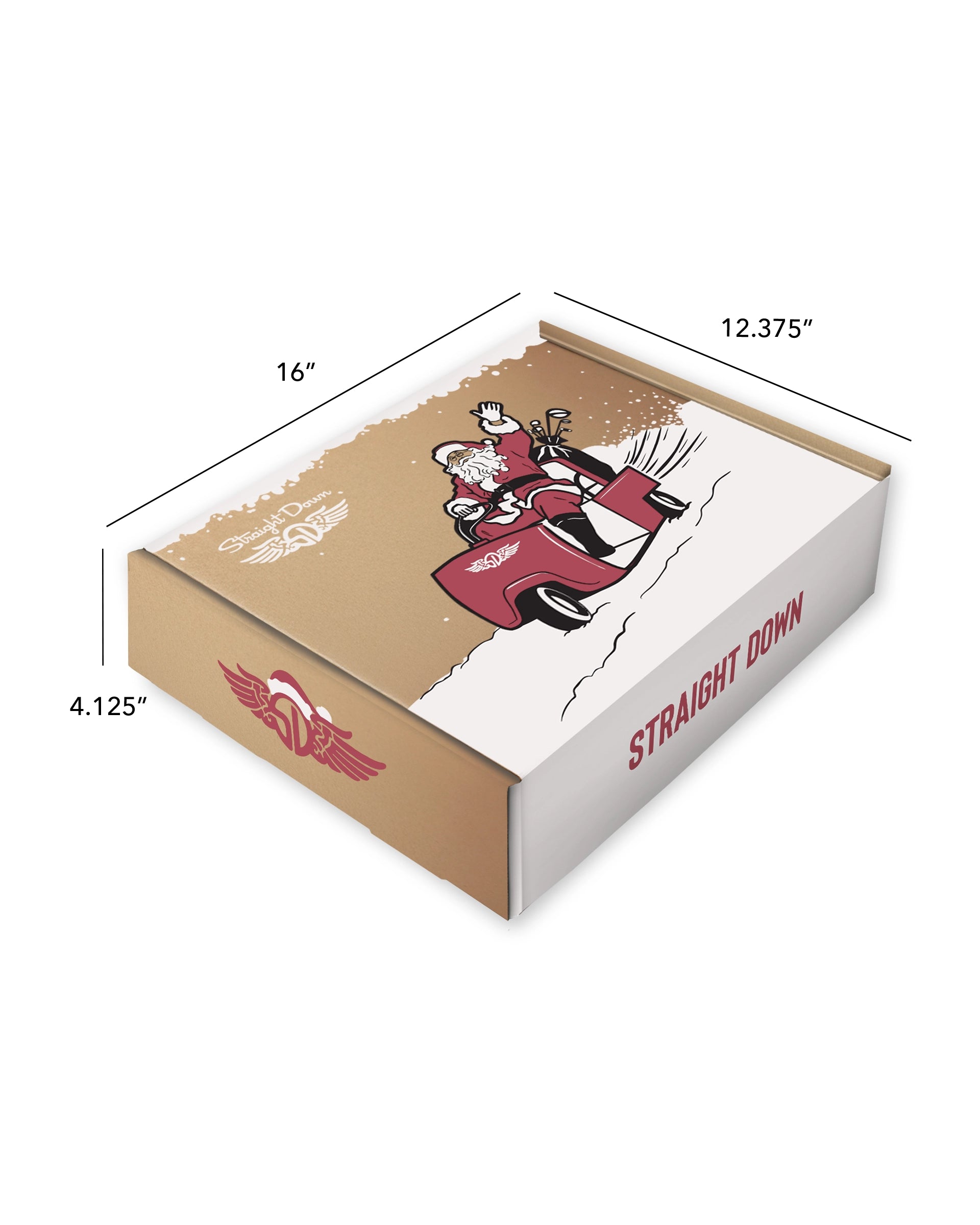 Santa Gift Box - Red (Apparel Only)
