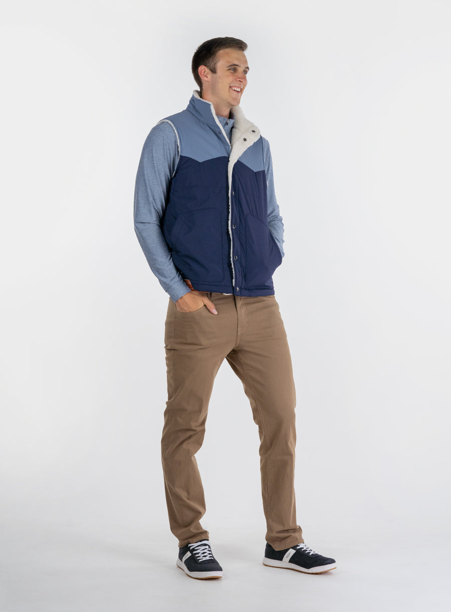 Austin Vest - Indigo
