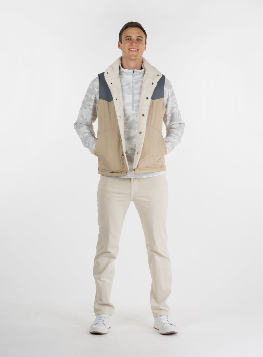 Austin Vest - Light Khaki
