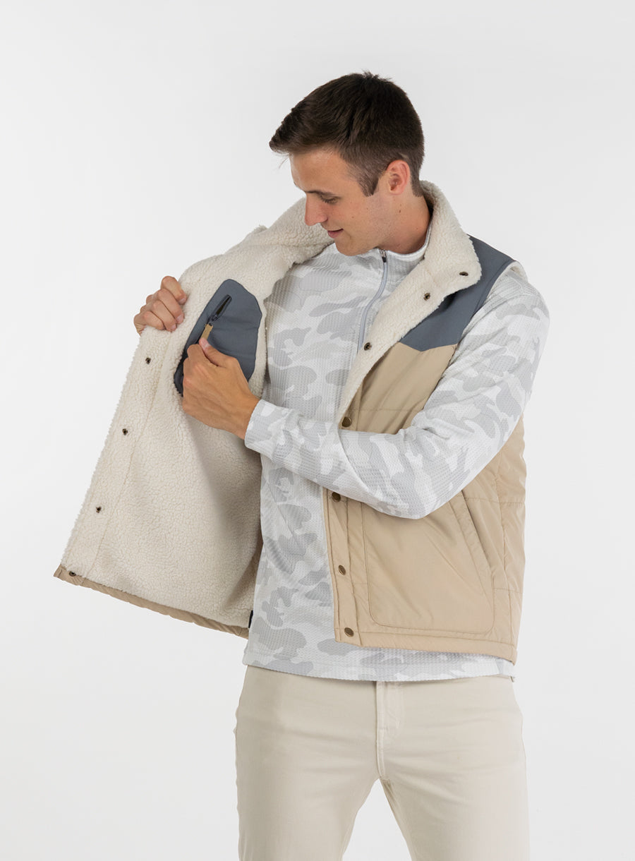 Austin Vest - Light Khaki
